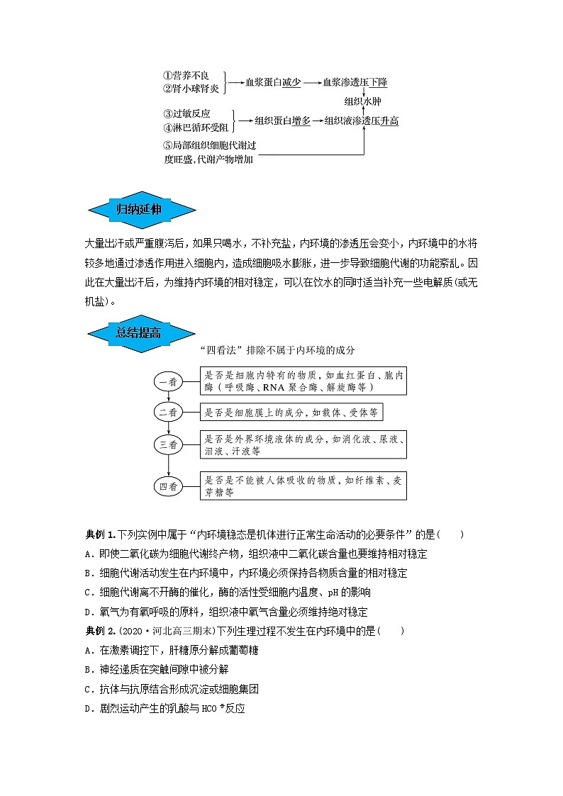 专题23 人体的内环境与稳态（串讲）-备战高考生物一轮复习串讲精练（新高考专用）03