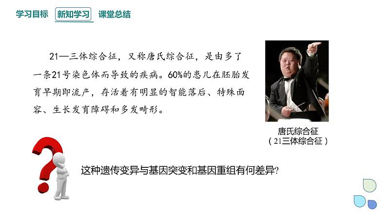 4.3 染色体畸变可能引起性状改变 课件 2023-2024学年高一生物浙科版（2019）必修203