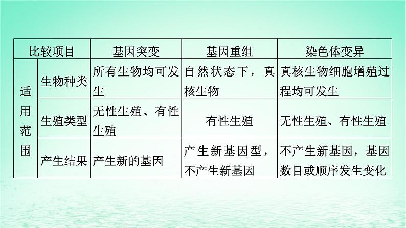 2024春高中生物第5章基因突变及其他变异章末总结课件（人教版必修2）06