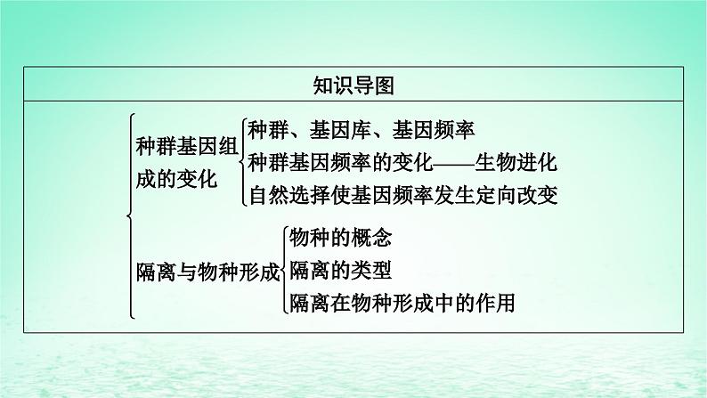 2024春高中生物第6章生物的进化3种群基因组成的变化与物种的形成课件（人教版必修2）第3页