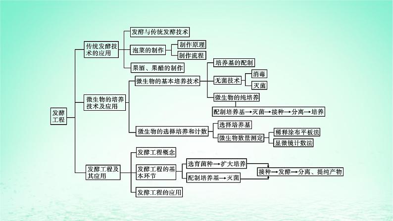 2024春高中生物第1章发酵工程章末总结课件（人教版选择性必修3）第3页