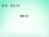2024春高中生物第3章基因工程章末總結(jié)課件（人教版選擇性必修3）
