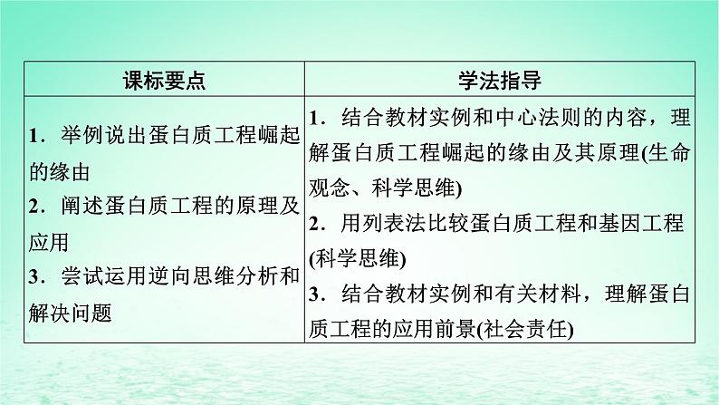 2024春高中生物第3章基因工程第4节蛋白质工程的原理和应用课件（人教版选择性必修3）02