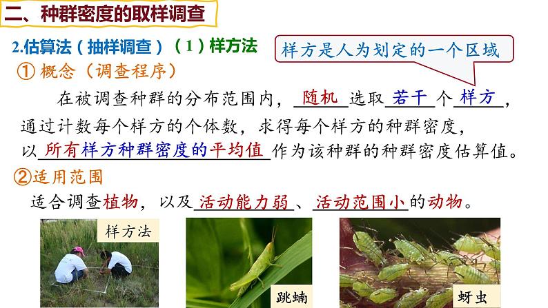 备战高考生物一轮复习优质课件 第27讲 种群及其动态第8页