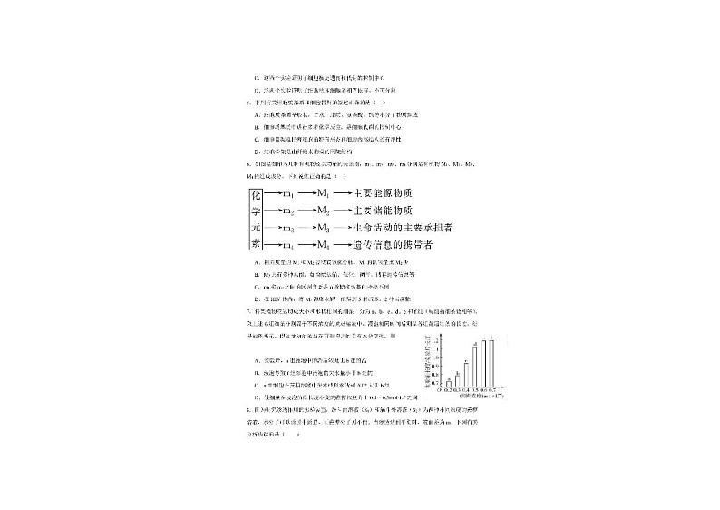 安徽省淮北市龙兴中学2023-2024学年高一上学期期末考试生物试题02