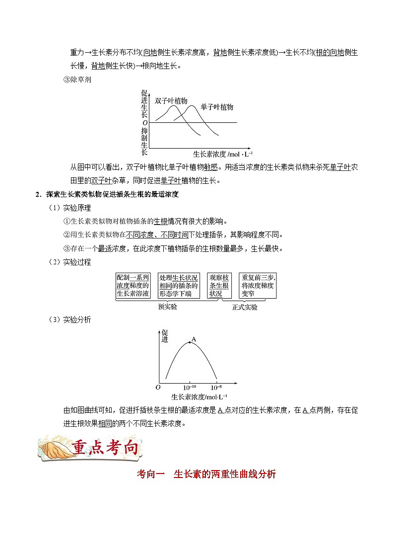 最新高考生物考点一遍过讲义 考点56 生长素的生理作用和应用第2页
