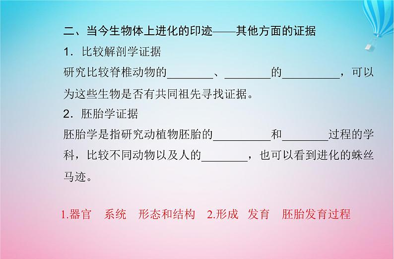 2024届高考生物学业水平测试复习专题十一生物的进化课件06