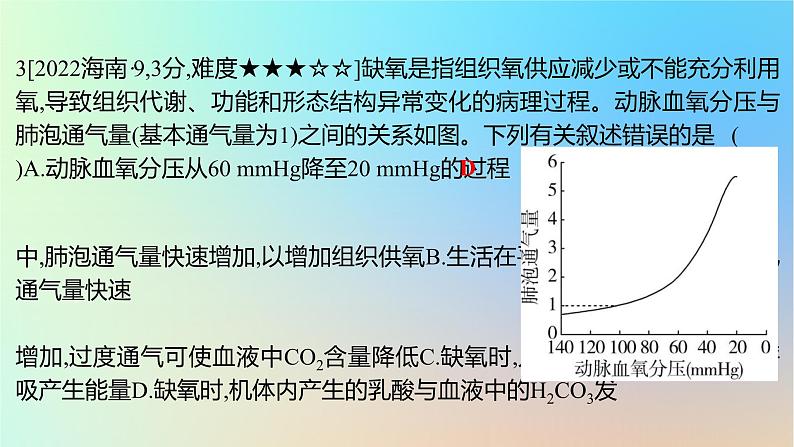 2025版高考生物一轮复习真题精练第八章动物生命活动的调节第27练人体的内环境与稳态课件05