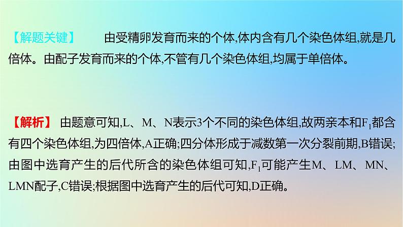 2025版高考生物一轮复习真题精练第七章生物的变异与进化第25练生物变异在生产中的应用课件07