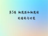 2025版高考生物一轮复习真题精练第二章细胞的基本结构与物质运输第5练细胞膜和细胞核的结构与功能课件