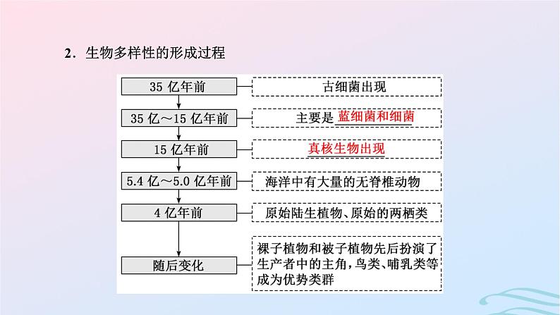 2024春新教材高中生物第6章生物的进化第4节协同进化与生物多样性的形成课件（人教版必修2）04