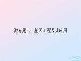 2024春高中生物第3章基因工程微專題三基因工程及其應(yīng)用課件（人教版選擇性必修3）