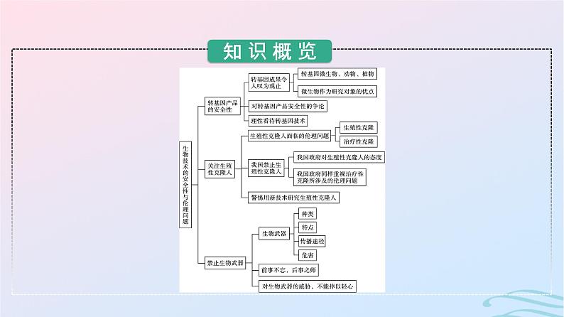 2024春高中生物第4章第1节转基因产品的安全性第2节关注生殖性克隆人第3节禁止生物武器课件（人教版选择性必修3）04