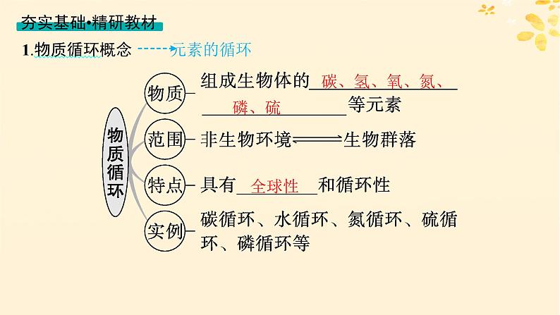 备战2025届新高考生物一轮总复习第9单元生物与环境第45讲生态系统的物质循环信息传递及其稳定性课件04