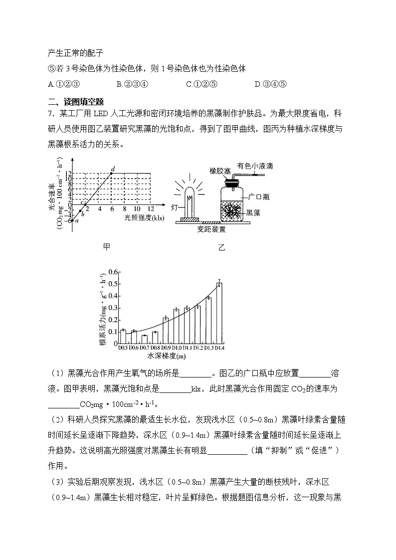 2024届新高考生物精英模拟卷 【新课标卷】第3页