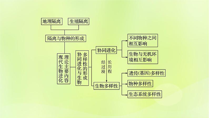 2024春高中生物第6章生物的进化6.3种群基因组成的变化与物种的形成6.3.2隔离在物种形成中的作用课件新人教版必修202