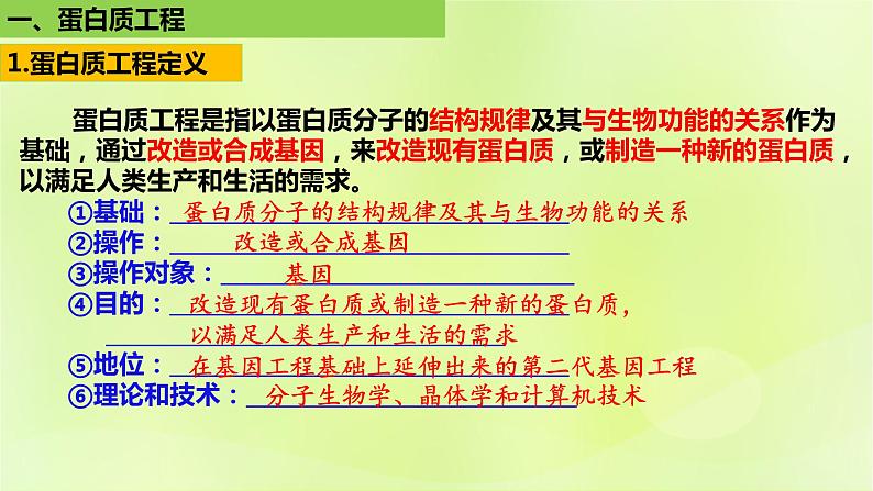 2024春高中生物第3章基因工程3.4蛋白质工程的原理和应用课件新人教版选择性必修3第4页