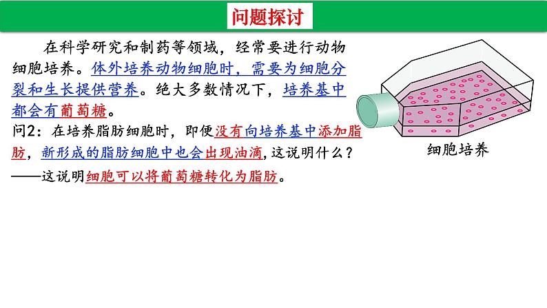 高中生物人教版必修1精品课件2-3细胞中的糖类和脂质204