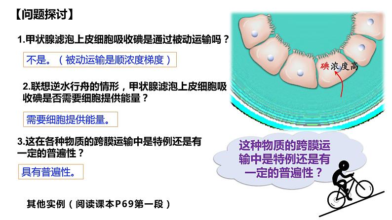 高中生物人教版必修1精品课件4-2主动运输与胞吞、胞吐第4页