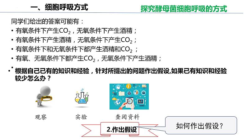 高中生物人教版必修1精品课件5-3细胞呼吸的原理和应用07