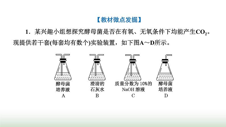 人教版高中生物必修1第5章细胞的能量供应和利用第3节第1课时细胞呼吸的方式与有氧呼吸课件第8页
