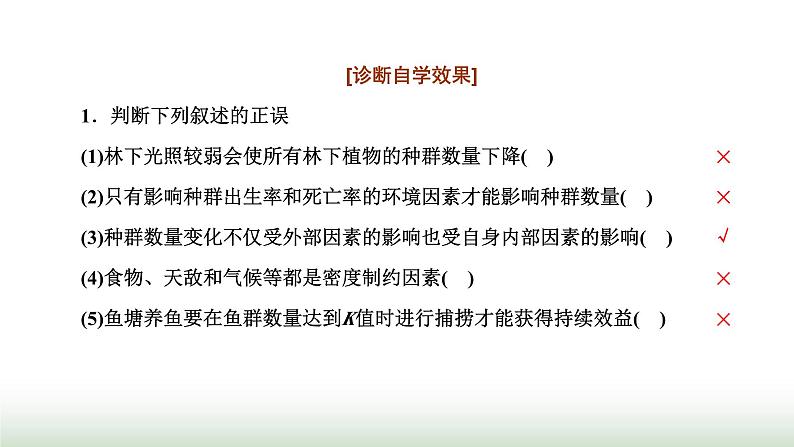 人教版高中生物选择性必修2第一章第三节影响种群数量变化的因素课件第5页