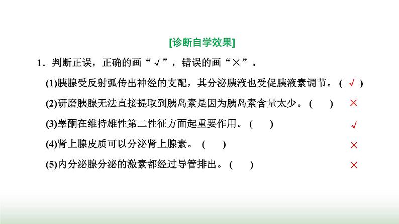 人教版高中生物选择性必修1第3章体液调节第1节激素与内分泌系统课件06