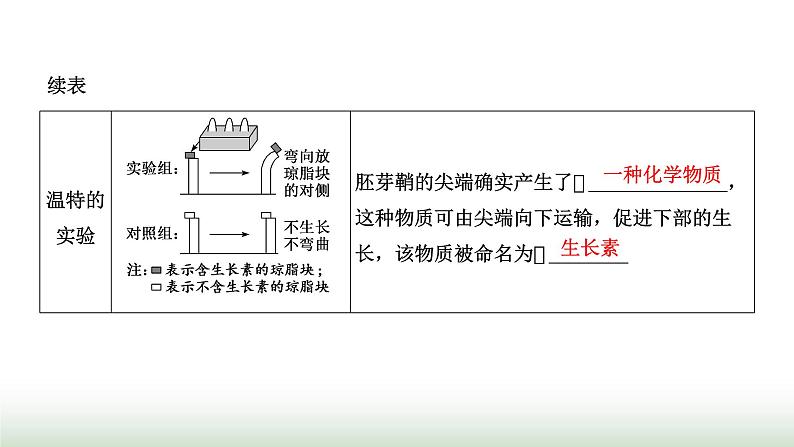 人教版高中生物选择性必修1第5章植物生命活动的调节第1节植物生长素课件05