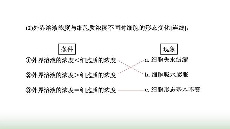 人教版高中生物必修1第4章细胞的物质输入和输出第1节第1课时水进出细胞的原理课件第7页