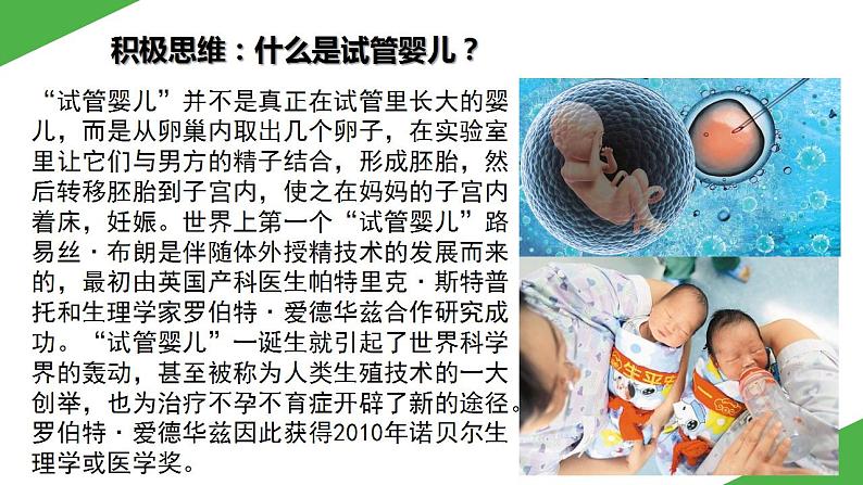 2023-2024学年苏教版（2019）选择性必修3 2.4.2 体外受精及胚胎移植技术 课件第4页