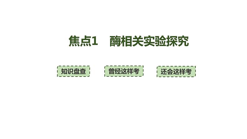 新教材2024届高考生物二轮复习2课时2酶相关实验探究净光合速率及“关键点”的移动课件03