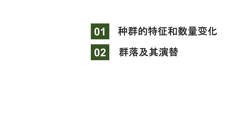 新教材2024届高考生物二轮复习7课时1生物群落由相互联系的种群组成课件03