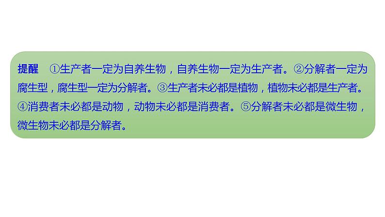 新教材2024届高考生物二轮复习7课时2生态系统是生物群落与非生物环境相互作用的一个整体课件第5页