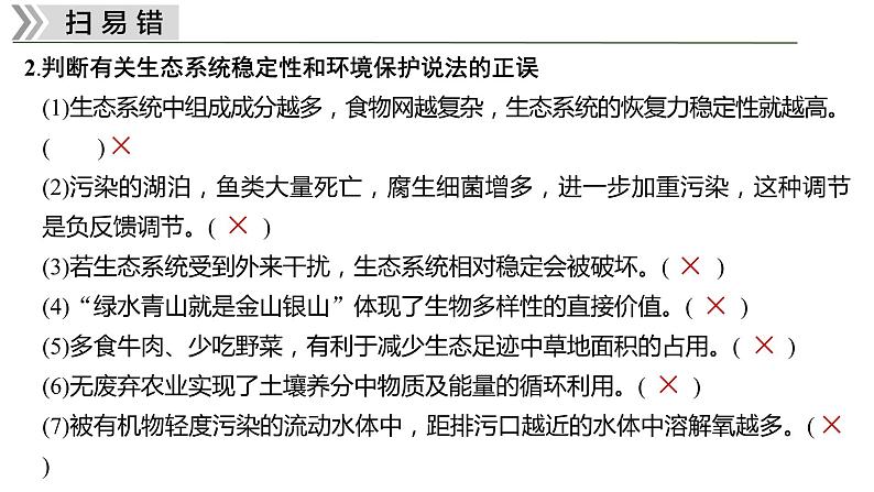 专题九 生态系统与稳定性-2024年高考生物二轮复习热点专题专项突破课件PPT第8页