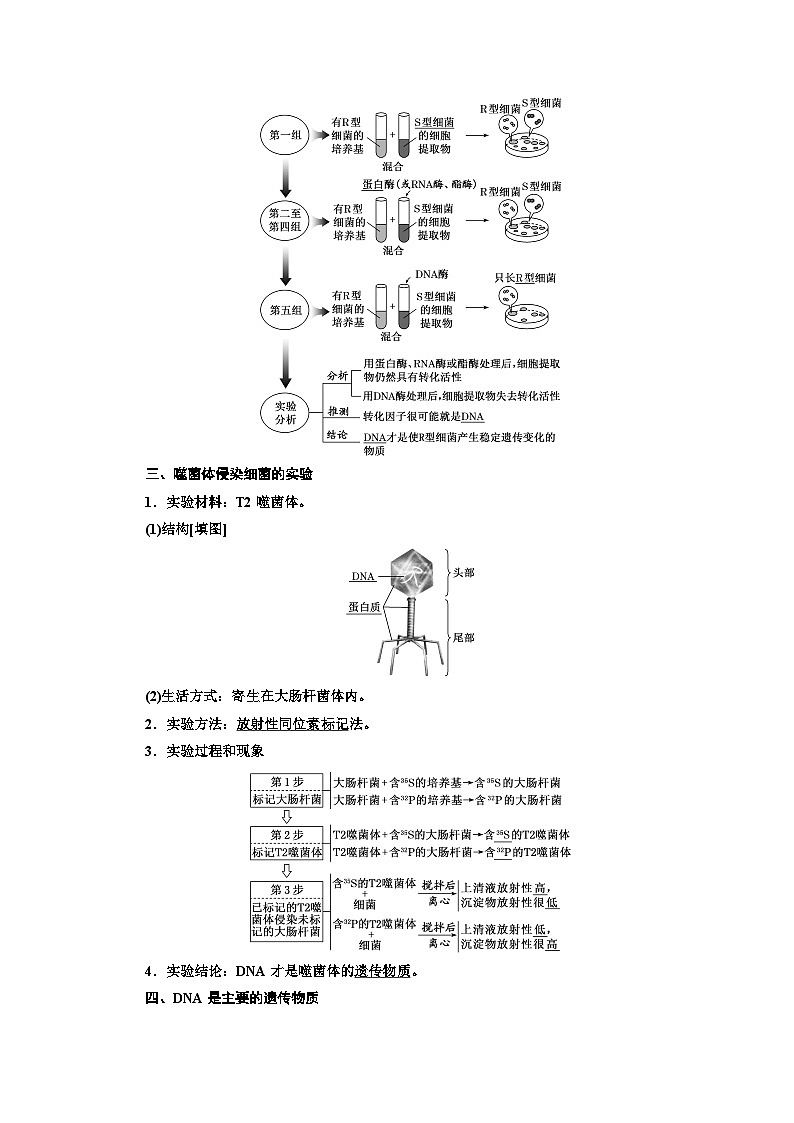 人教版高中生物必修2第3章基因的本质学案03