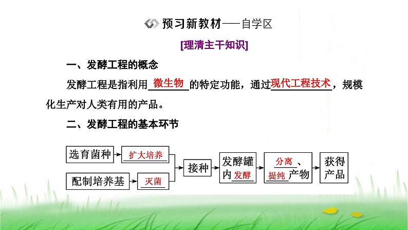 人教版高中生物选择性必修3第1章发酵工程第3节发酵工程及其应用课件02