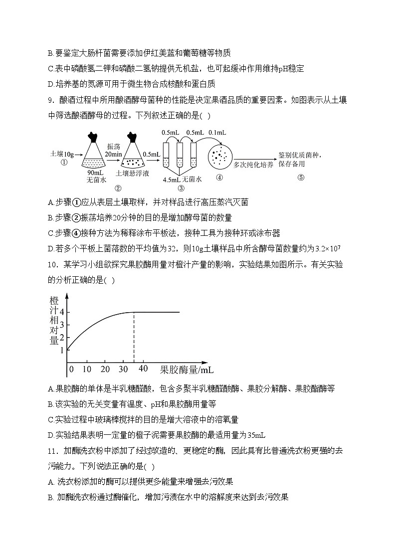 四川省绵阳市三台县2022-2023学年高二下学期期中考试生物试卷(含答案)第3页