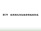 人教版高中生物必修二第6章生物的进化第4节协同进化与生物多样性的形成课件