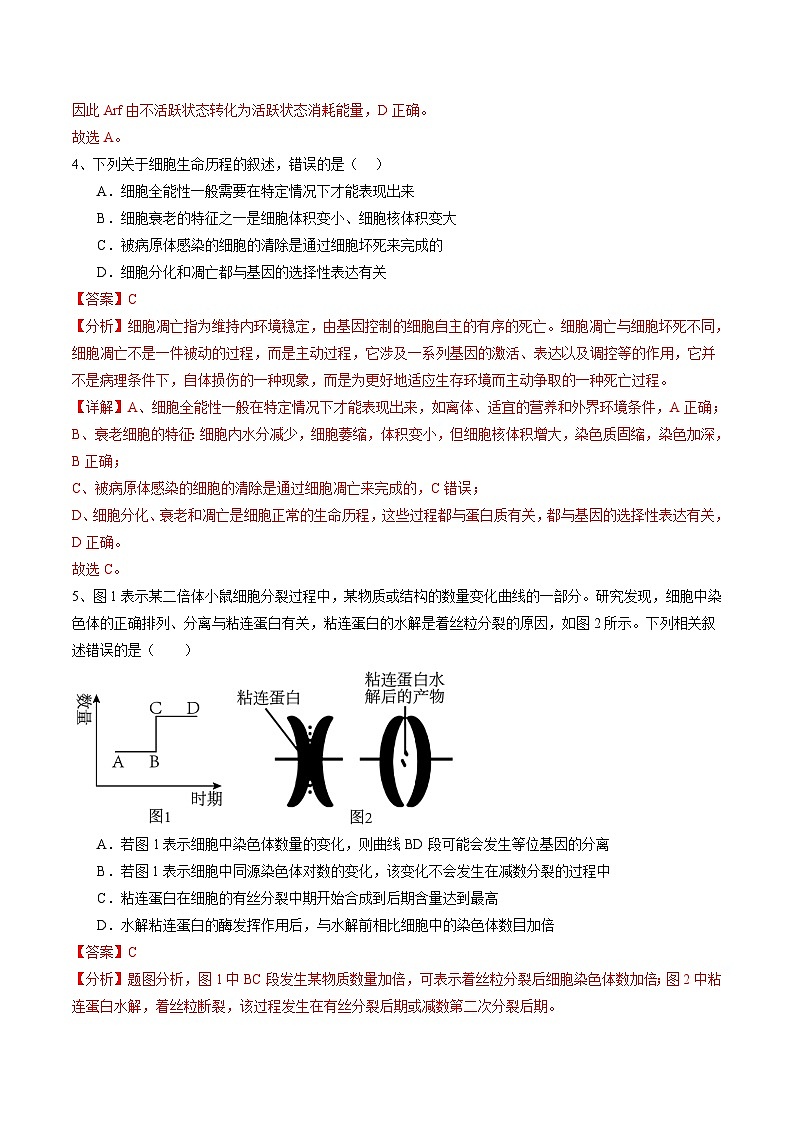 2024年高考押题预测卷—生物（安徽卷01）（全解全析）第3页
