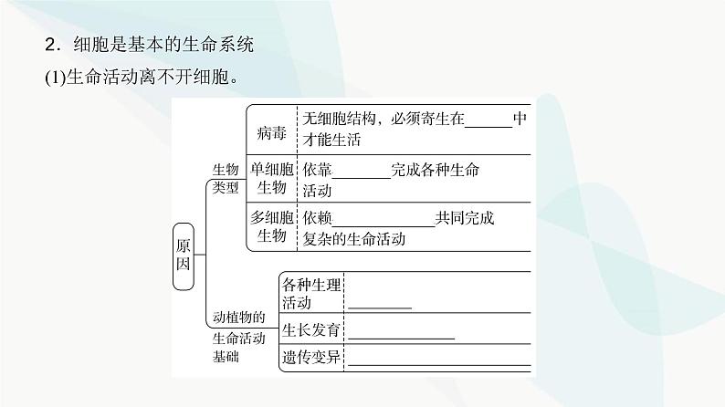 高考生物复习必修一第一单元第一讲走近细胞课件05