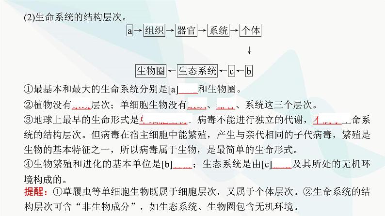 高考生物复习必修一第一单元第一讲走近细胞课件06