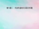 2025版新教材高中生物第2章神经调节微专题2兴奋传递相关实验分析题课件新人教版选择性必修1