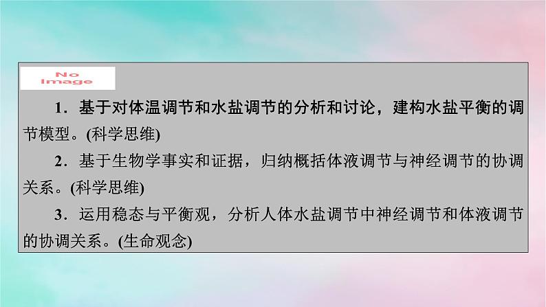 2025版新教材高中生物第3章体液调节第3节体液调节与神经调节的关系第2课时水和无机盐的调节课件新人教版选择性必修1第2页