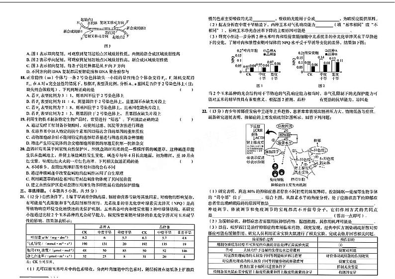 2024辽宁省部分学校高三下学期考向核心卷（三模）生物PDF版含解析03