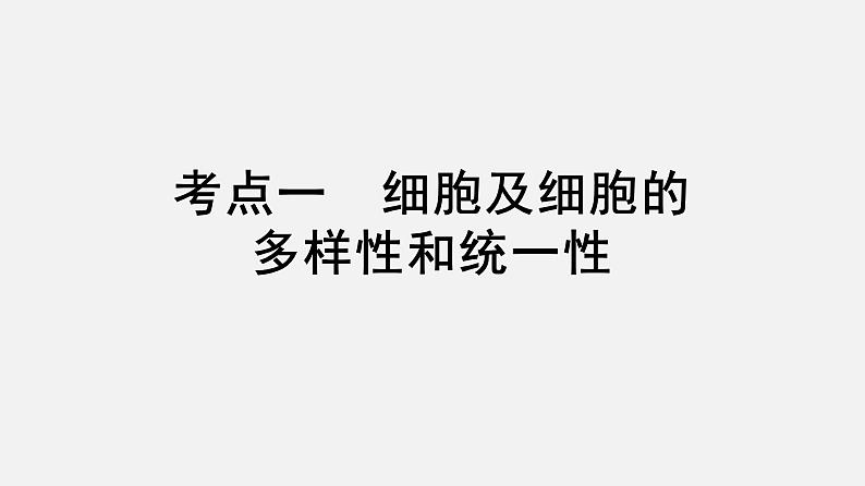 2025届高考 一轮复习 人教版 走近细胞 课件(多选版)第3页