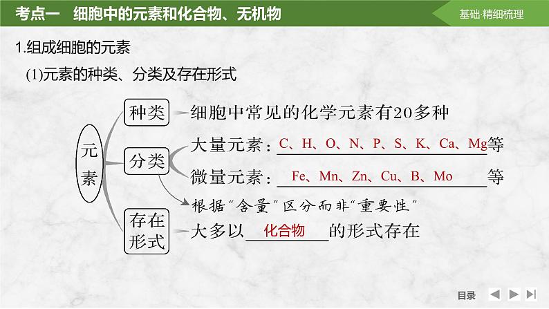 2025届高考 一轮复习 苏教版  细胞中的无机物、糖类和脂质 课件(江苏版)第5页