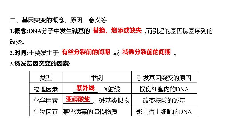 2025届高考 一轮复习 人教版 基因的表达 课件(多选版) (2)第7页