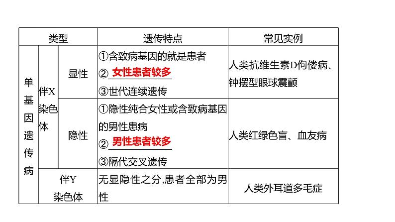 2025届高考 一轮复习 人教版 人类遗传病 课件(多选版)第4页