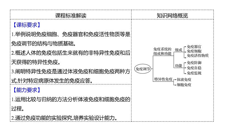 2025届高考 一轮复习 人教版免疫系统的组成和功能、特异性免疫 课件(多选版) (1)02