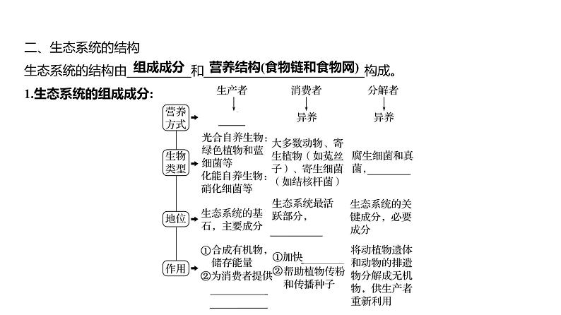 2025届高考 一轮复习 人教版 生态系统的结构与能量流动 课件(多选版)05